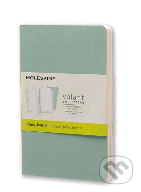 Moleskine - Volant - dva zelené zápisníky - Moleskine