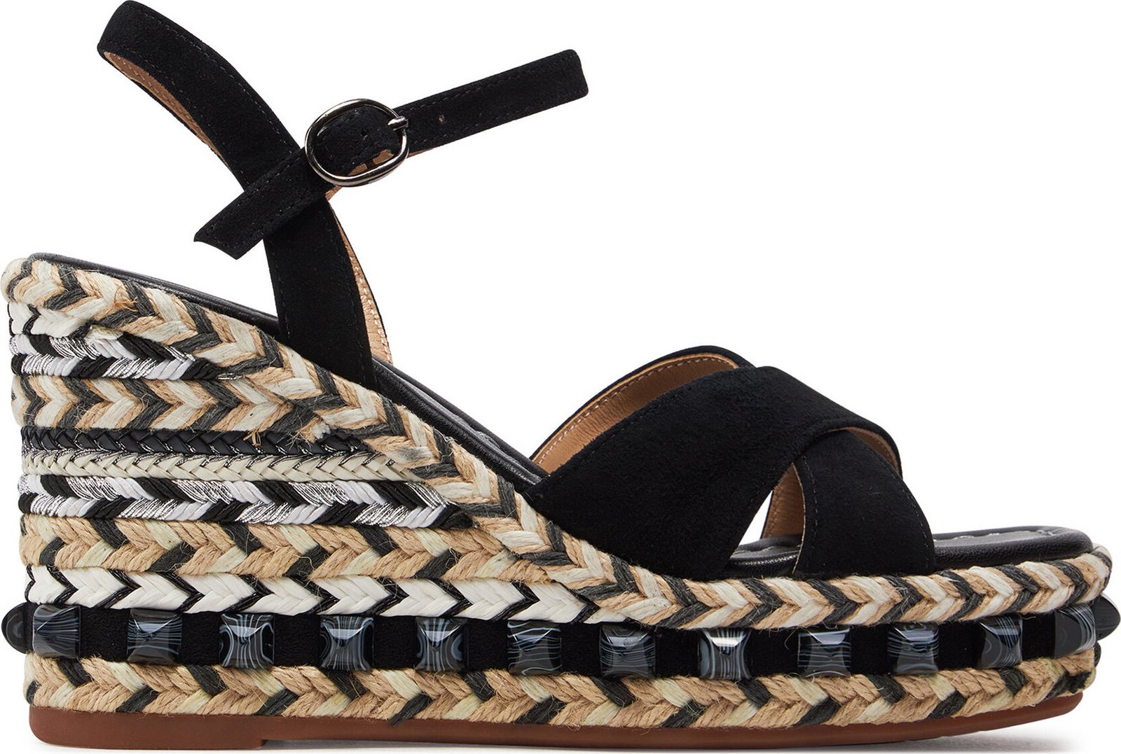 Espadrilky Alma En Pena V240950 Suede Black