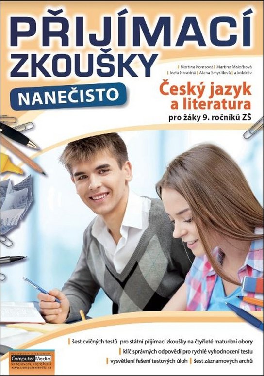 Přijímací zkoušky nanečisto Český jazyk a literatura pro žáky 9. ročníků ZŠ