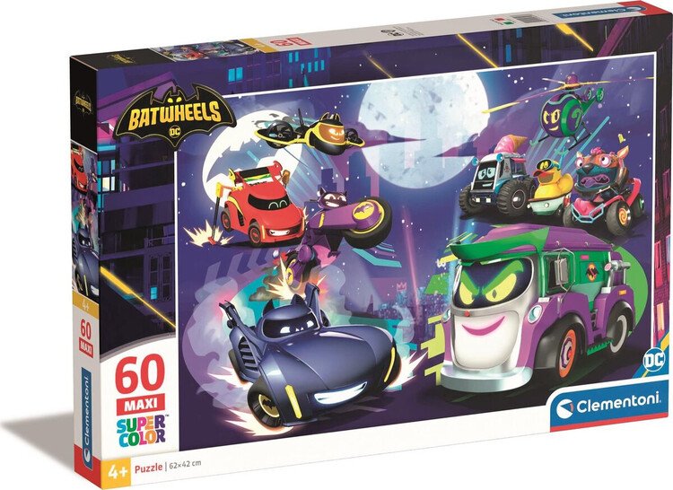 CLEMENTONI Puzzle Batman - Batwheels