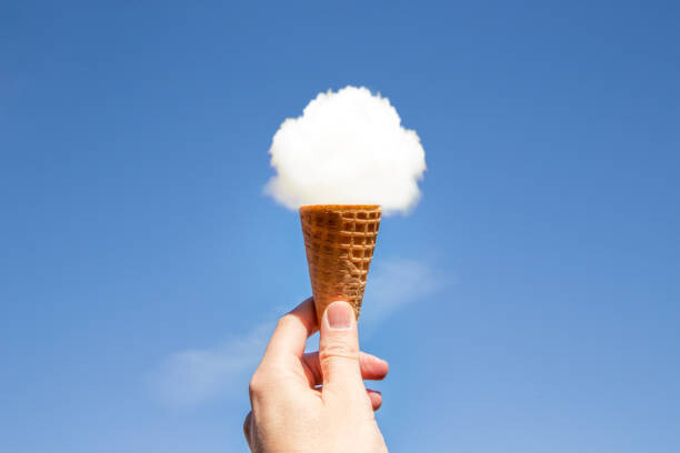 Artur Debat Ilustrace Cloud ice cream., Artur Debat, (40 x 26.7 cm)
