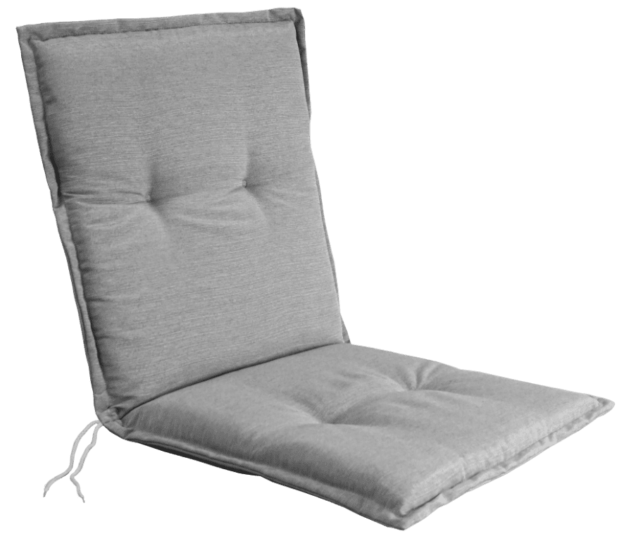 NAXOS NIEDRIG polstrování na nízké křeslo, šedý
