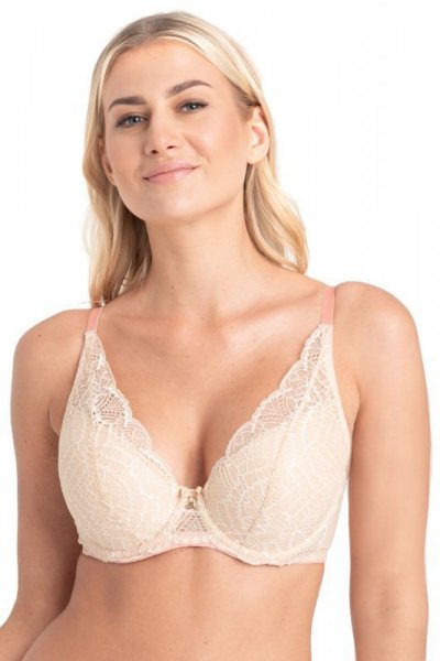 Samanta Charlotte A475 béžová Podprsenka push-up 70F béžová