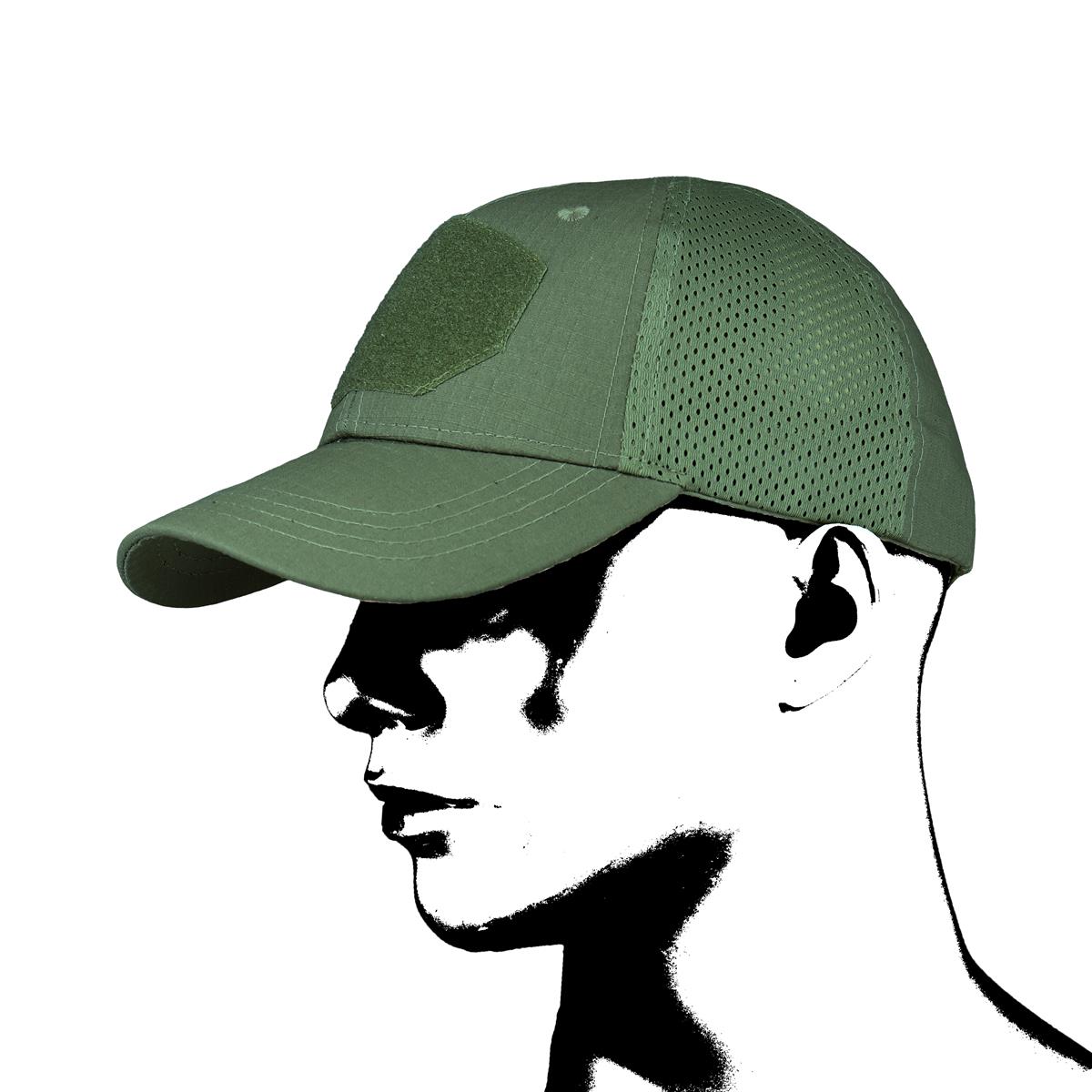 Čepice kšiltovka Baseball Tactical Mesh CMG® Olive Green