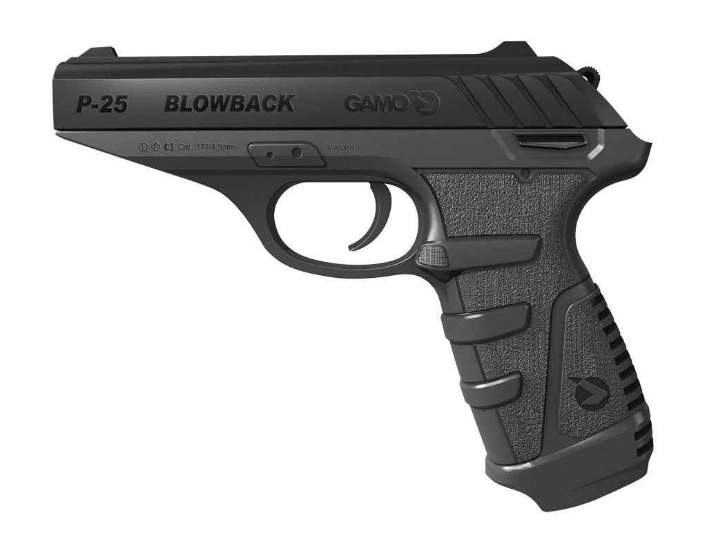 Vzduchová pistole Gamo P25 CO2 Blowback, .177 cal. 4,5 mm