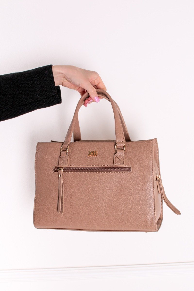 Béžová kabelka do ruky 184263