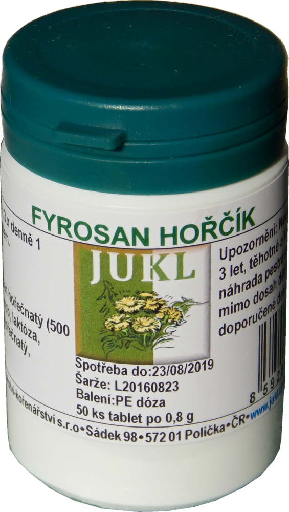 Jukl Fyrosan Hořčík 50 tablet