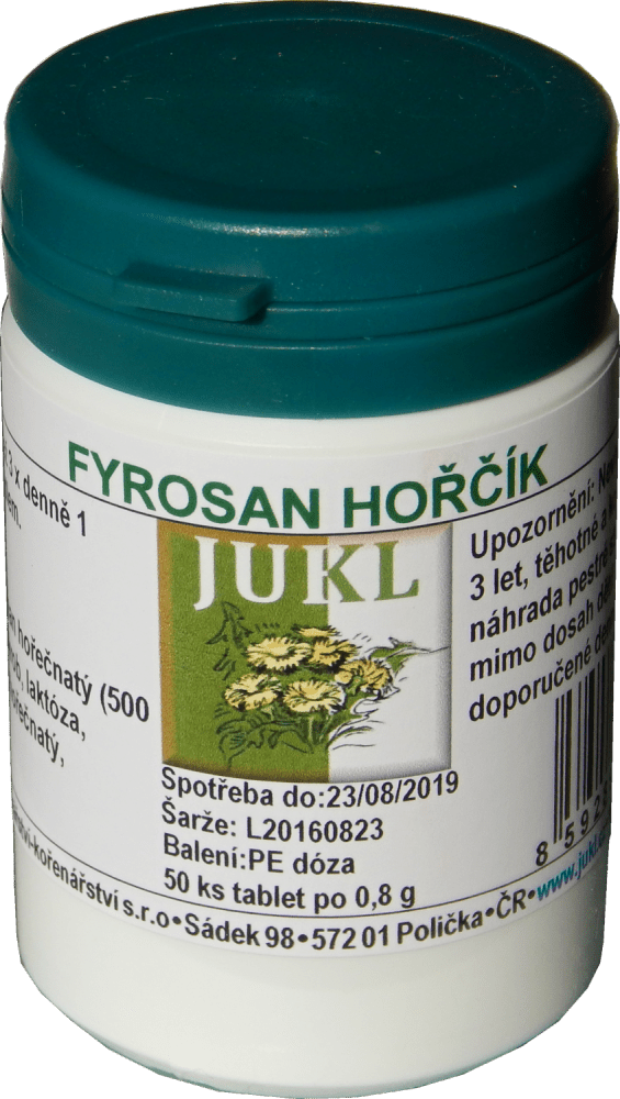 Jukl Fyrosan Hořčík 50 tablet