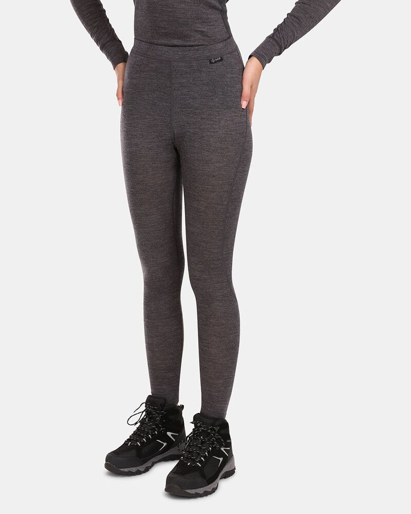 Kilpi Dámské funkční termo kalhoty MAVORA BOTTOM-W Tmavě šedé Velikost: 42, DGY