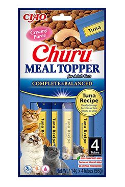 Churu Cat Meal Topper Tuna Recipe 4x14g