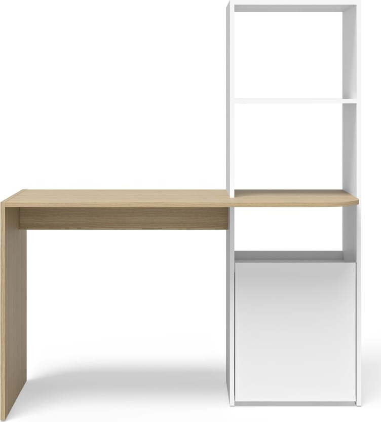 Pracovní stůl s deskou v dubovém dekoru 59x127 cm Icarus – TemaHome