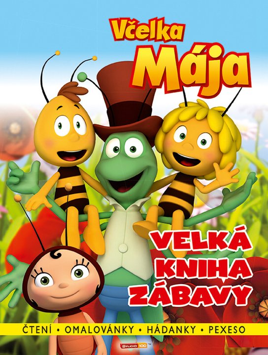 Včelka Mája Velká kniha zábavy