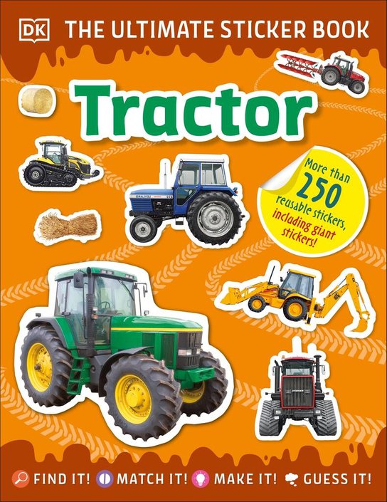 Ultimate Sticker Book Tractor