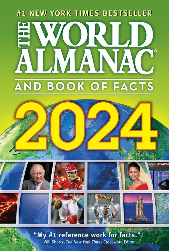 World Almanac and Book of Facts 2024