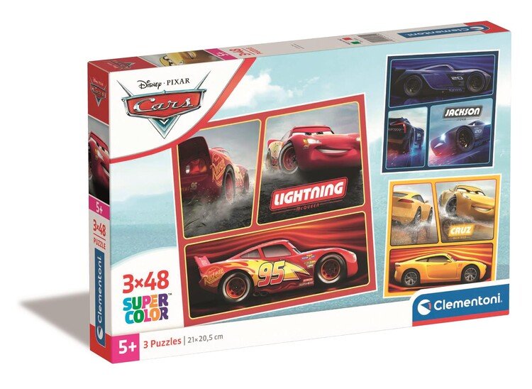 CLEMENTONI Puzzle Cars