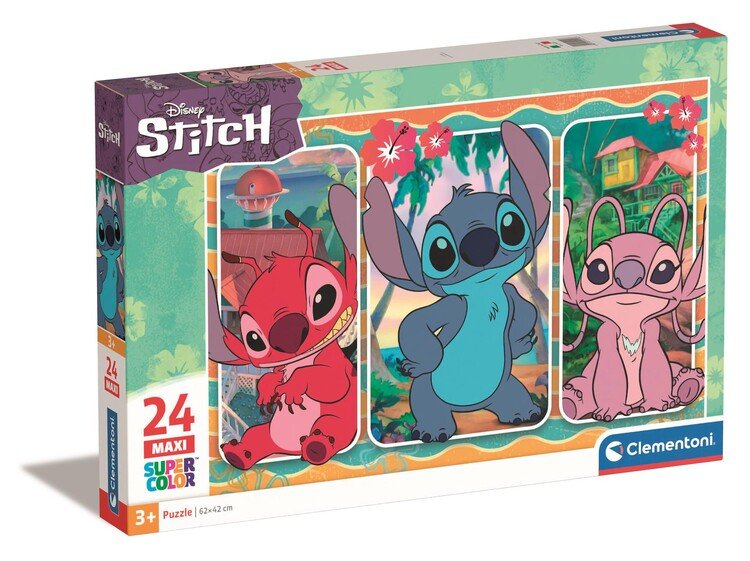 CLEMENTONI Puzzle Maxi - Disney - Stitch