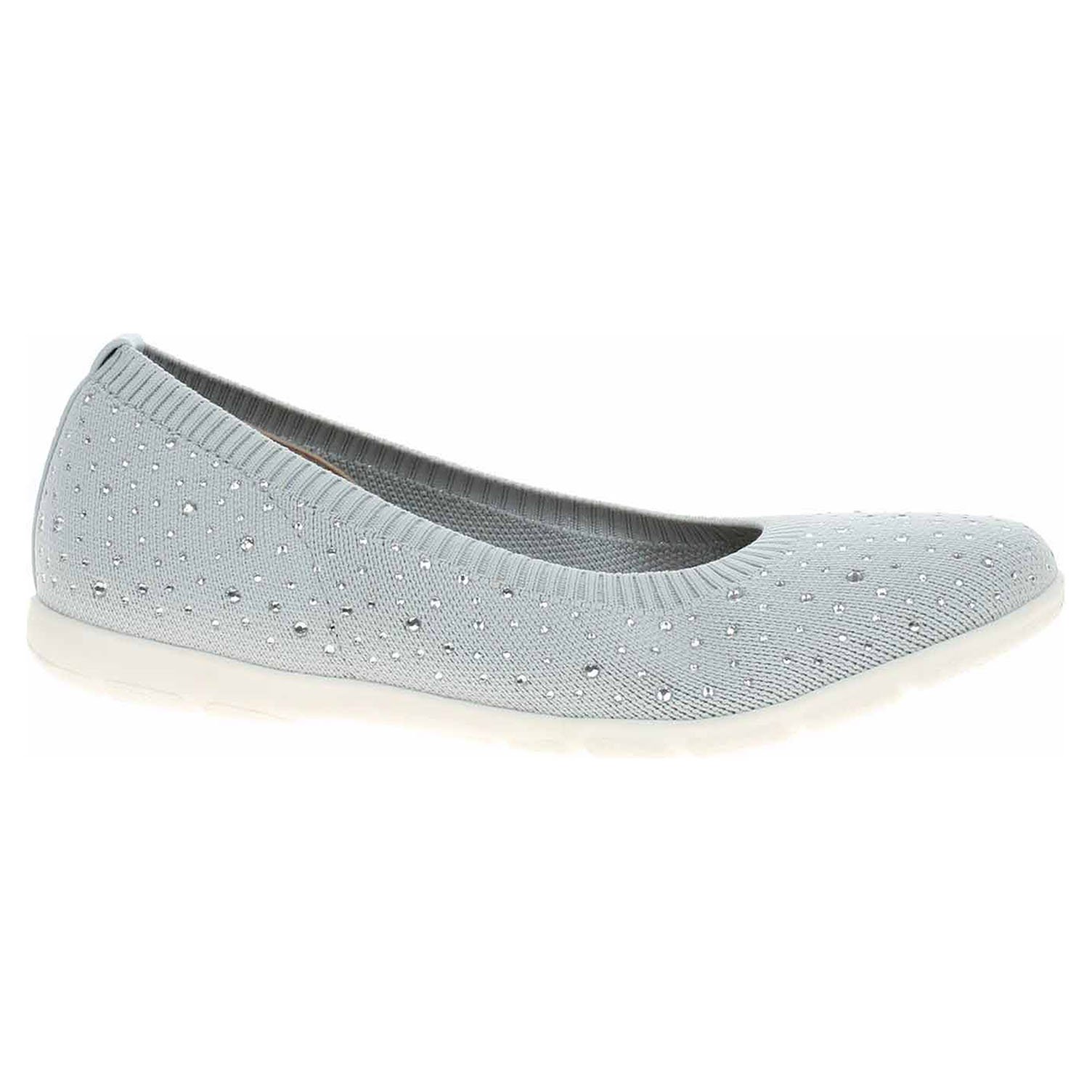 Ecco Dámské baleriny Caprice 9-22107-42 lt grey knit 23301154
