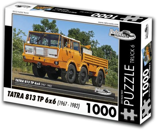 RETRO-AUTA Puzzle TRUCK č.6 Tatra 813 TP 6x6 (1967-1982) 1000 dílků