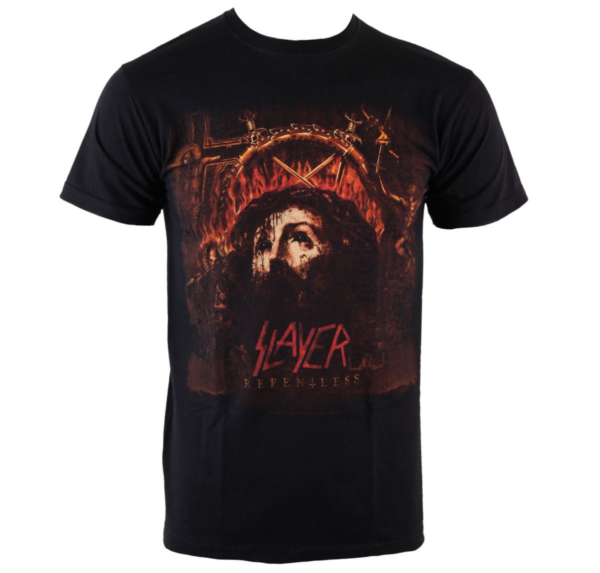 Tričko metal pánské Slayer - Repentless - ROCK OFF - SLAYTEE25MB S