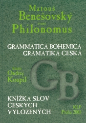 Grammatica Bohemica/Gramatika česká | BENEŠOVSKÝ, Matouš (