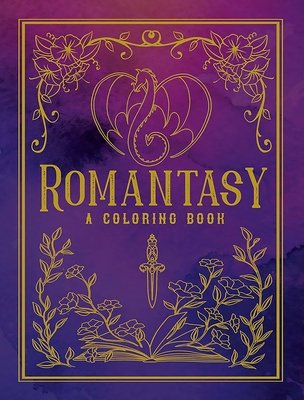 Romantasy: A Coloring Book (Bidault Ana)(Paperback)