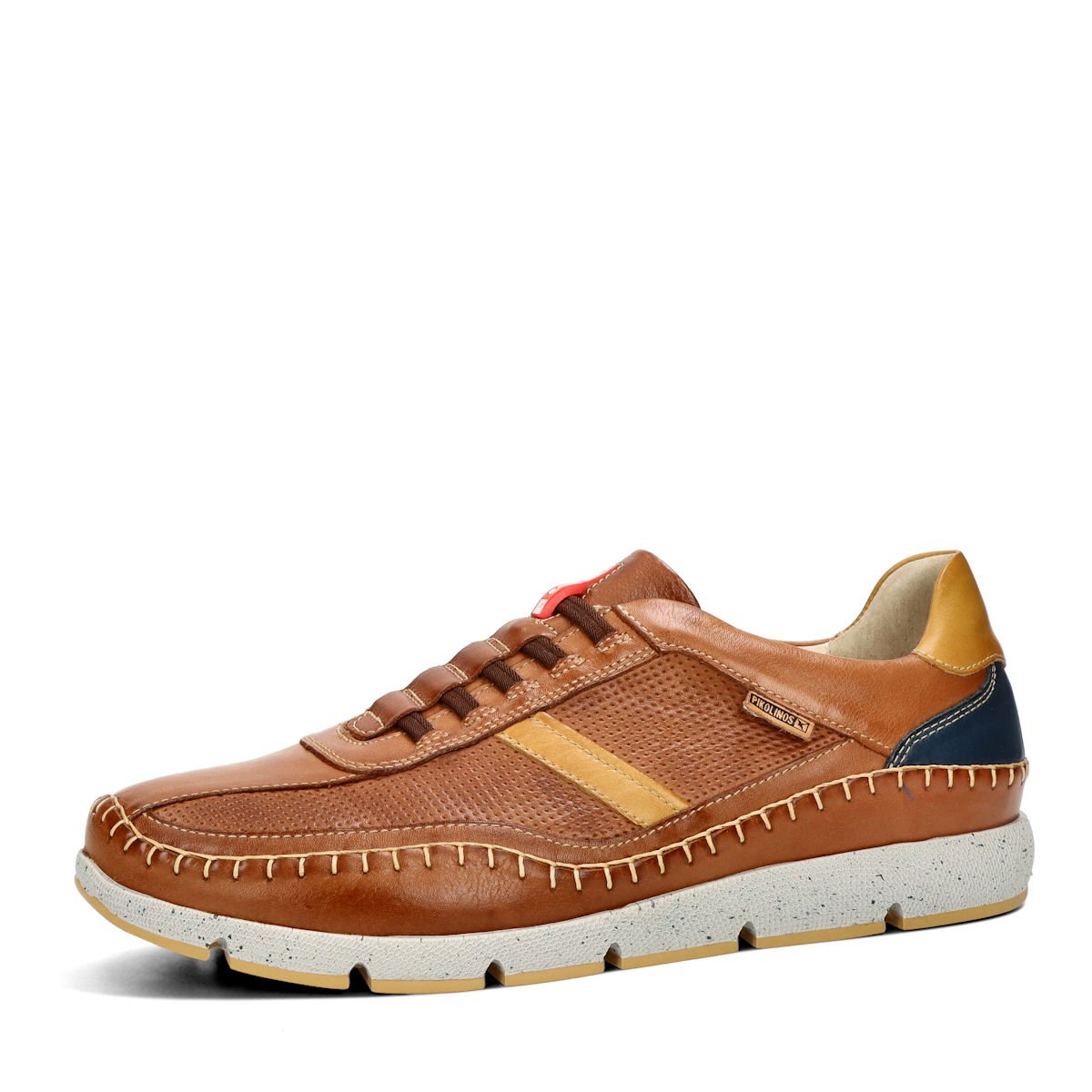 Pikolinos pánské kožené tenisky - koňakové - 41