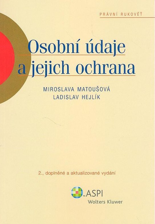 Osobní údaje a jejich ochrana