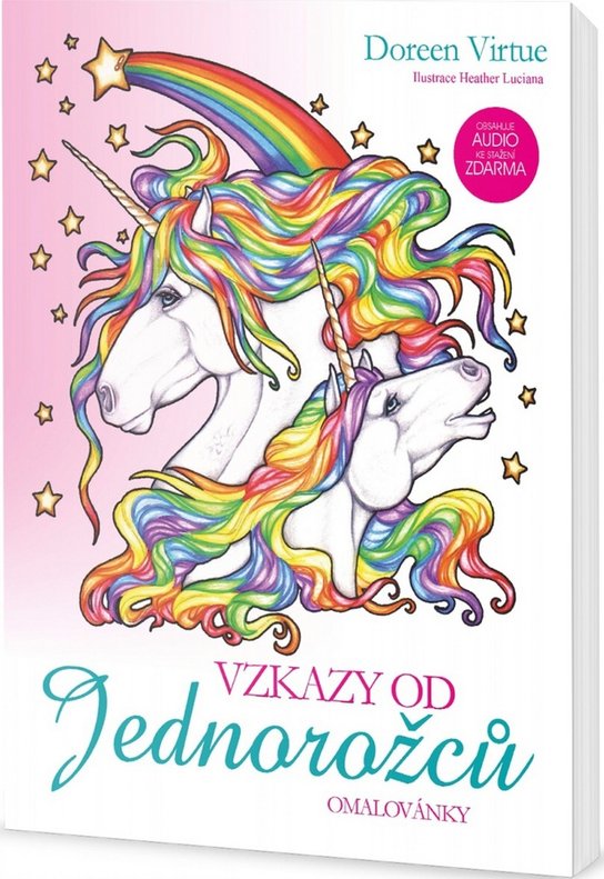 Vzkazy od jednorožců Omalovánky