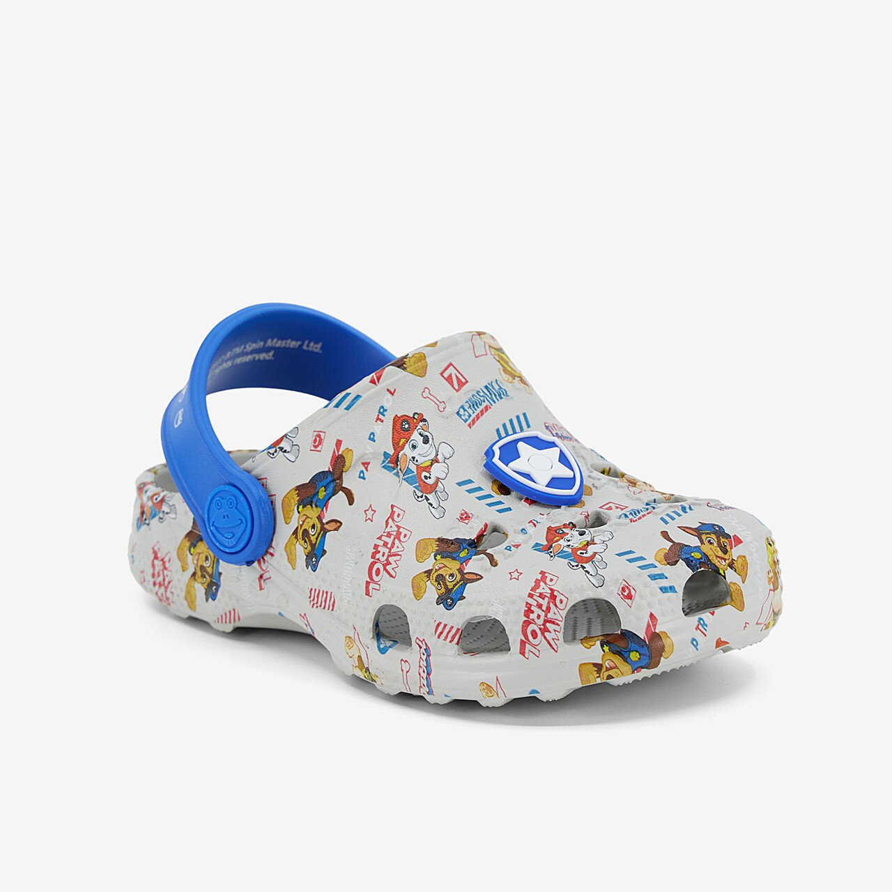 Dětské clogsy COQUI Paw Patrol Chase + Amulet Fusakle