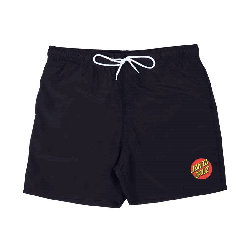 koupáky SANTA CRUZ - Classic Dot Swimshort Black (BLACK) velikost: XXL