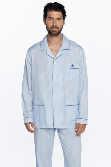 GUASCH Pánské pyžamo VINCENTE Modrá M