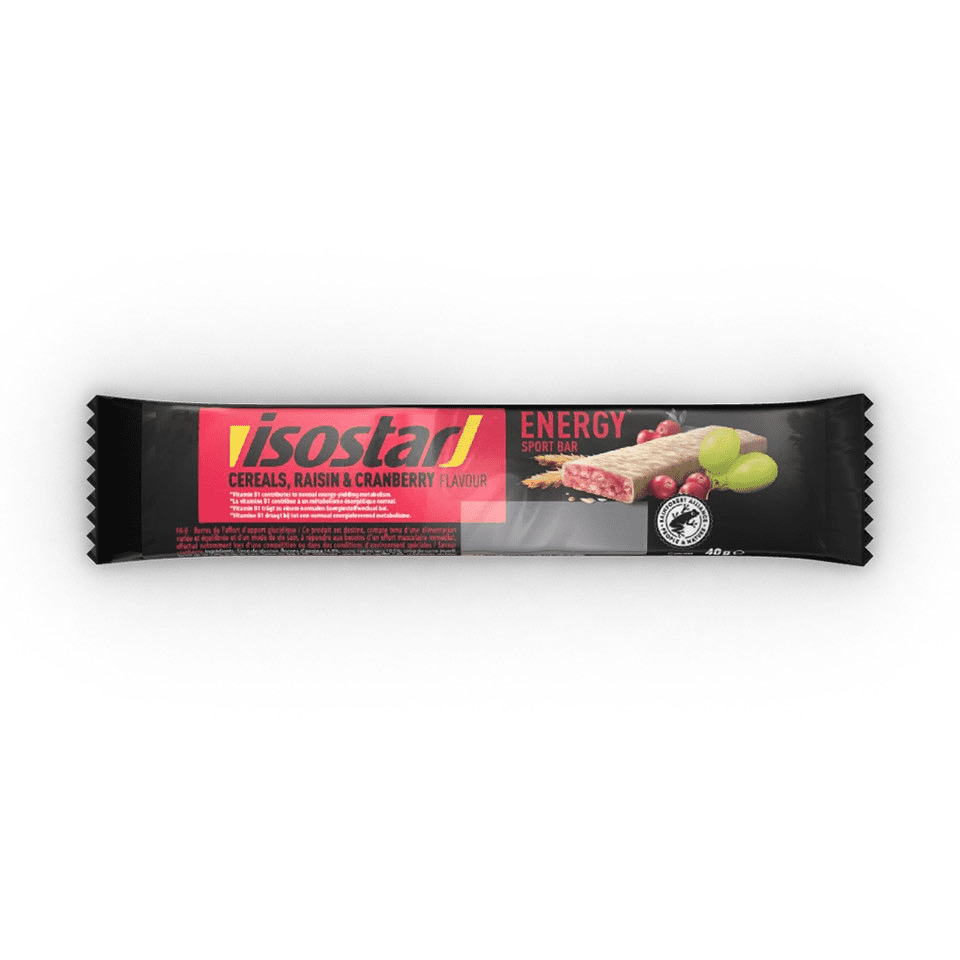Isostar Energy sport bar brusinka energetická tyčinka 40 g