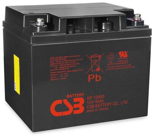 CSB Pb záložní akumulátor CSB GP12400, 12V, 40Ah, GP12400