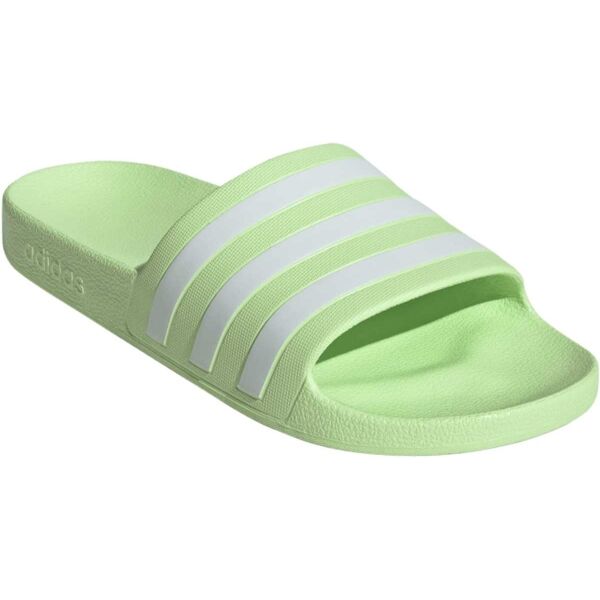 adidas ADILETTE AQUA Unisex pantofle, světle zelená, velikost 42