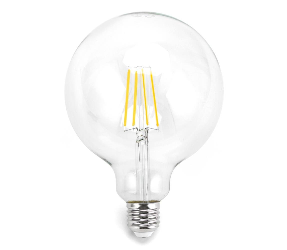 B.V. LED Žárovka FILAMENT G125 E27/6W/230V 2700K -