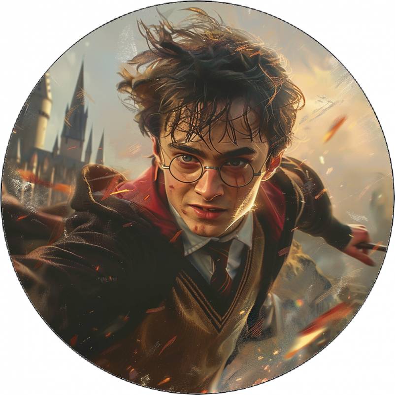 Jedlý papír Harry Potter 19,5 cm - Pictu Hap