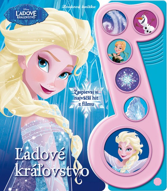 Ľadové kráľovstvo Zvuková knižka