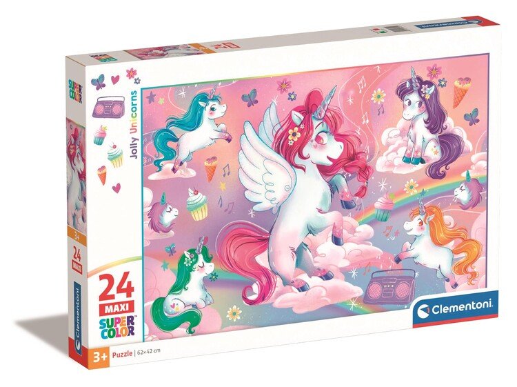 CLEMENTONI Puzzle Maxi - Noli - Jilly Unicorns