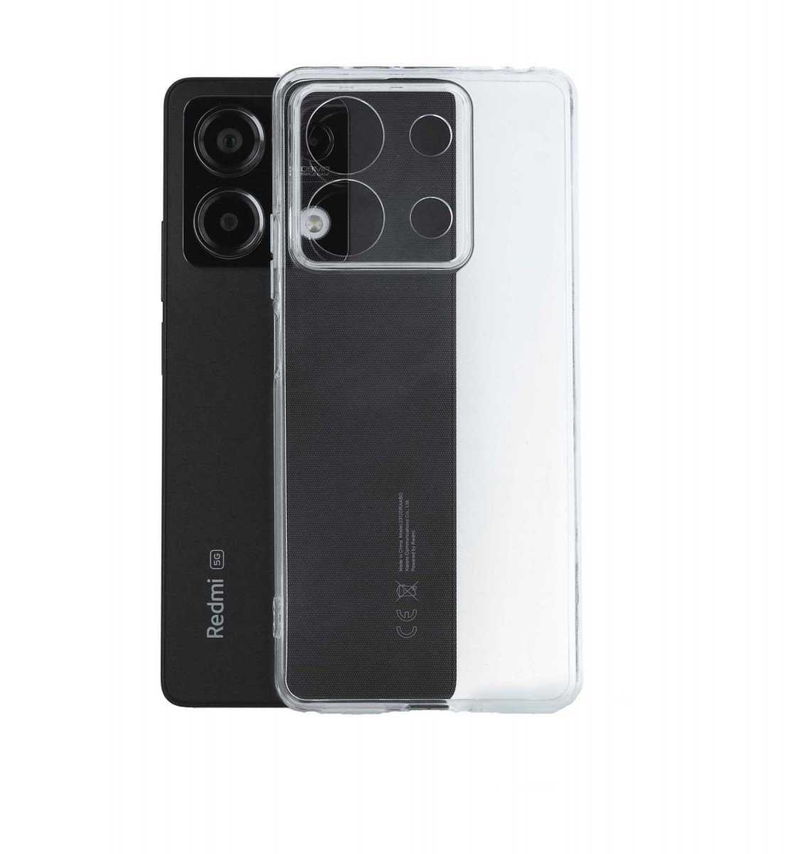 Kryt TopQ Box Premium Xiaomi Redmi Note 13 5G průhledný 122104