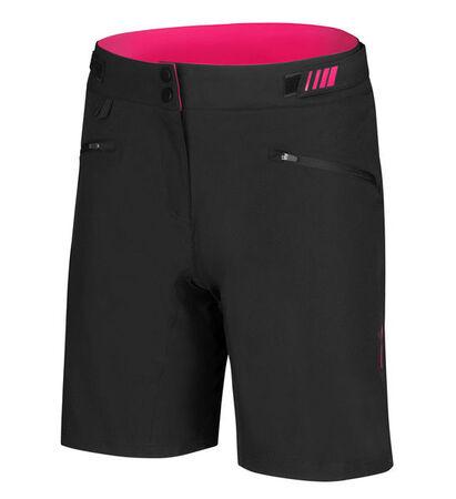 Etape – dámské volné kalhoty CAT 2.0, černá/růžová XXL
