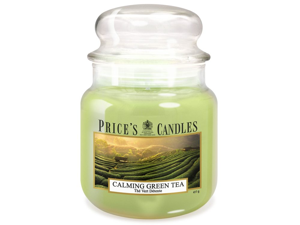 Price’s PRICE'S MIDI svíčka ve skle Calming Green Tea - hoření 90h