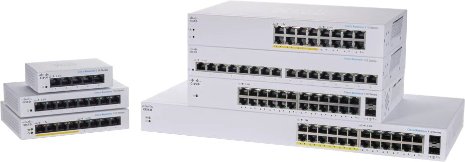 Cisco CBS110-24PP, RF - CBS110-24PP-EU-RF