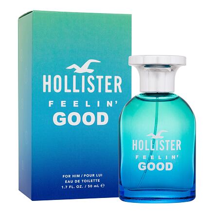 Hollister Feelin' Good pánská toaletní voda 50 ml pro muže