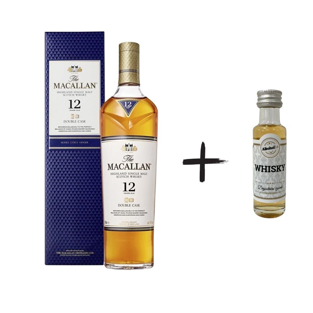 Macallan Double Cask 15y 0,7l 43% + miniatura