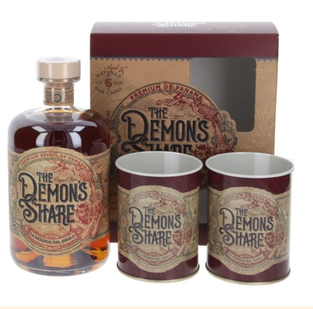 The Demons Share+ 2x plecháček 0,7l 40%