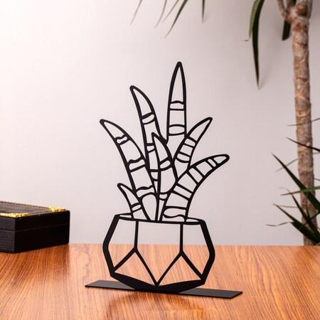 Aberto Design Decorative Object Flower Vase - Black