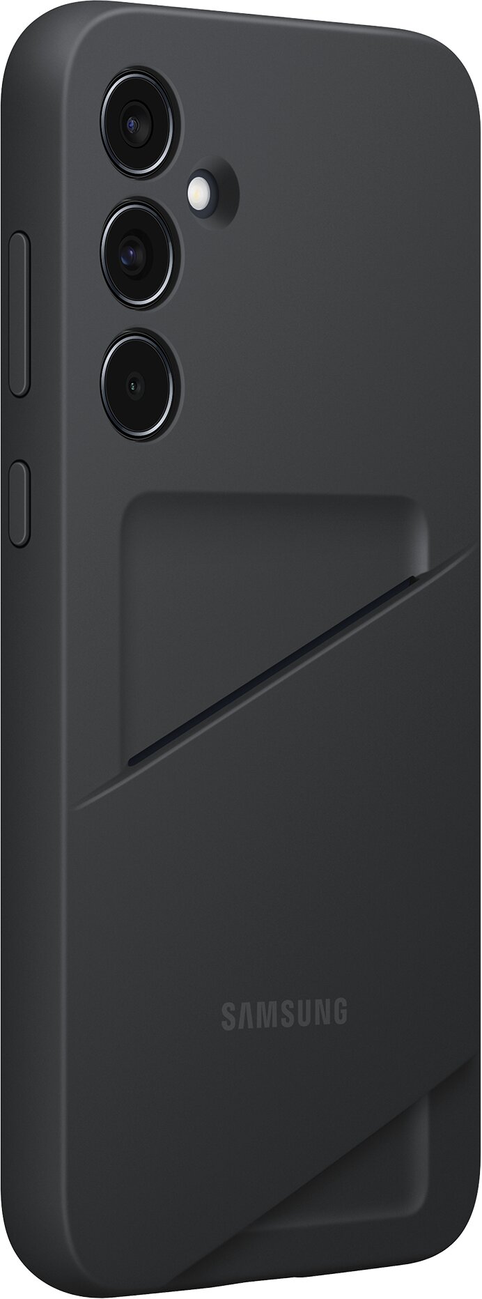 Samsung ochranný kryt s kapsou na kartu pro Galaxy A35 5G, černá - EF-OA356TBEGWW