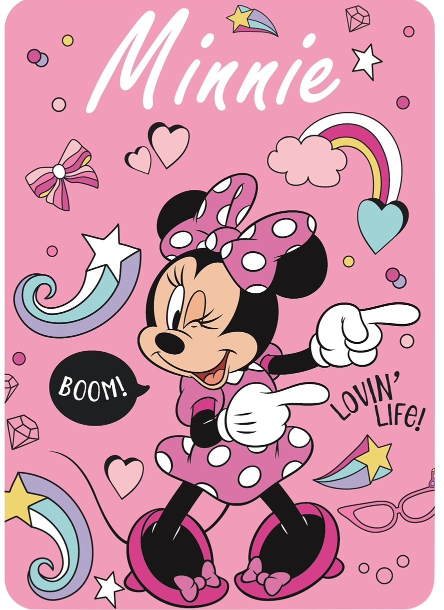 Disney Dětská deka Minnie Mouse 