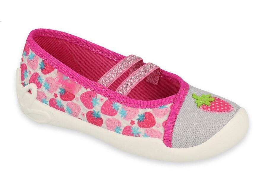 BEFADO 116X305 dívčí balerínky 2g růžovo šedá 25 116X305_25