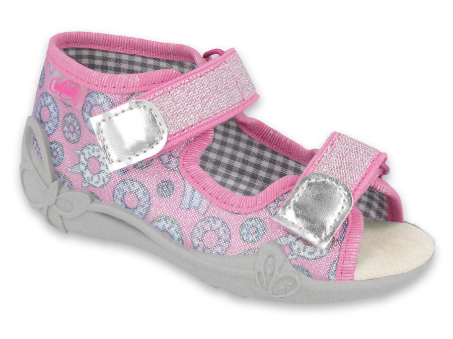 BEFADO 242P106 dívčí sandálky růžové donuts 18 242P106_18